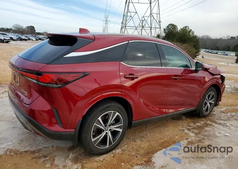 2025 Lexus Rx 350H Base from USA, damaged, VIN 2T2BBMCA7SC080108